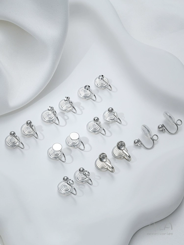 Клипсы, спираль от комаров, серьги, 14 карат, золотой цвет, без проколов ушей, DIY