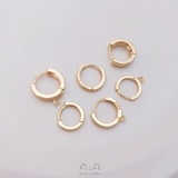 Серьги ручной работы, аксессуар, аксессуары, 14 карат, золотой цвет, DIY