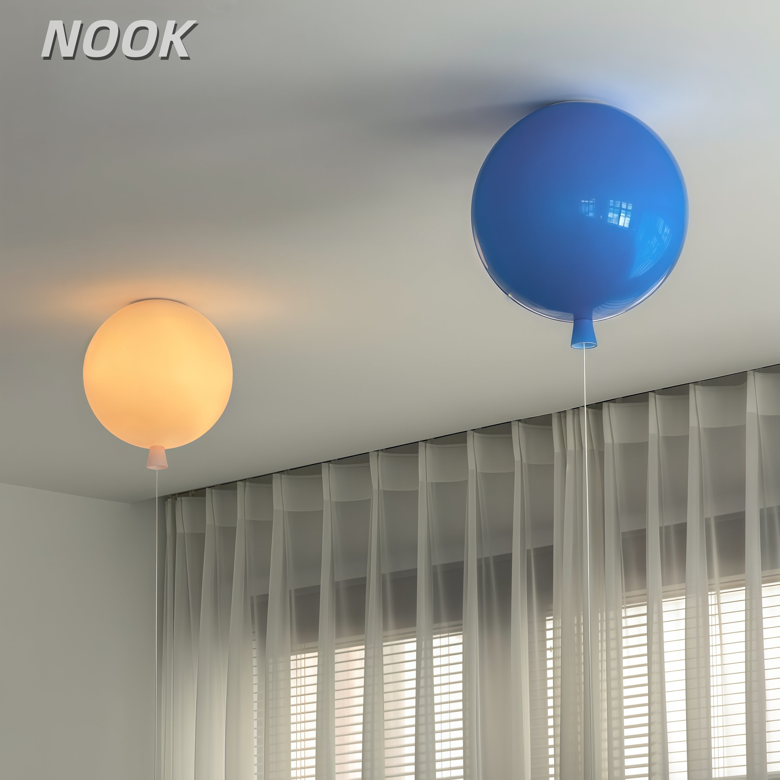 NOOK设计师新款彩色儿童房吊灯