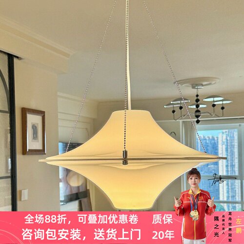 海鸥法式奶油中古风餐厅吊灯