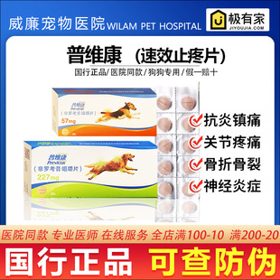 普维康骨克疼57mg犬狗狗关节消炎止痛止疼药非罗考昔咀嚼片227mg
