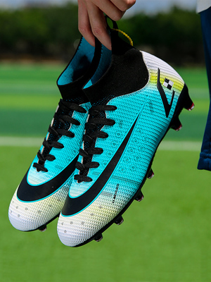 回力C罗cr7刺客14足球鞋男女学生儿童长短碎TF钉成人草地ag训练鞋