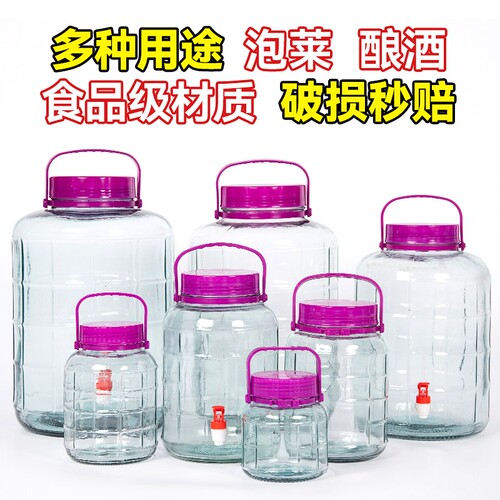 青梅泡酒玻璃瓶专用密封罐坛子