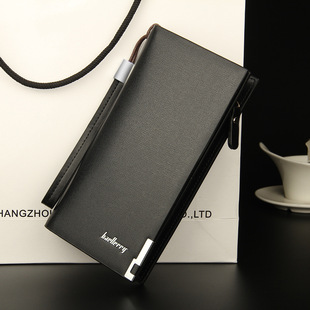 baellerry钱包士长款韩版商务大容量手拿包拉链多功能手包