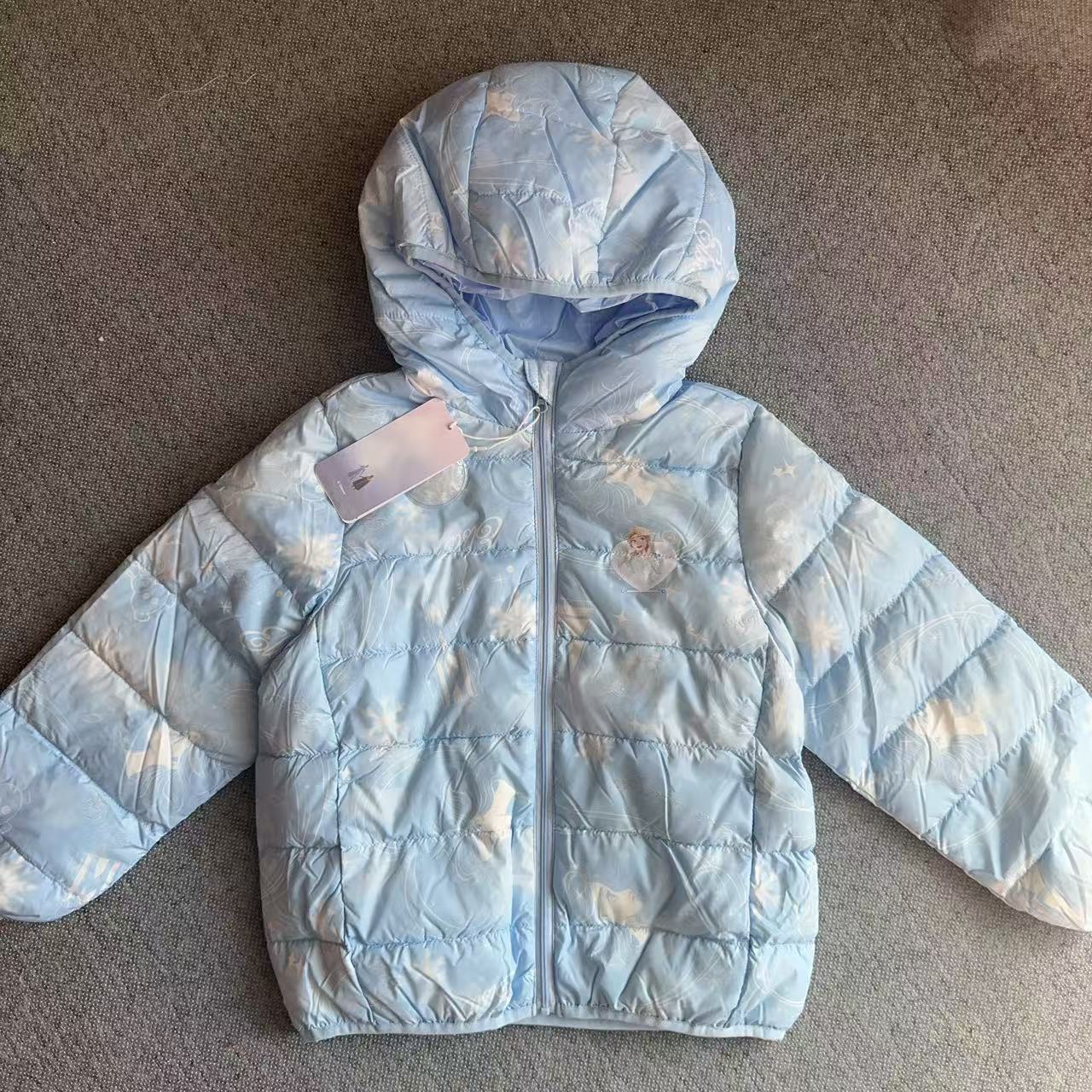 女童羽绒服外套春秋款