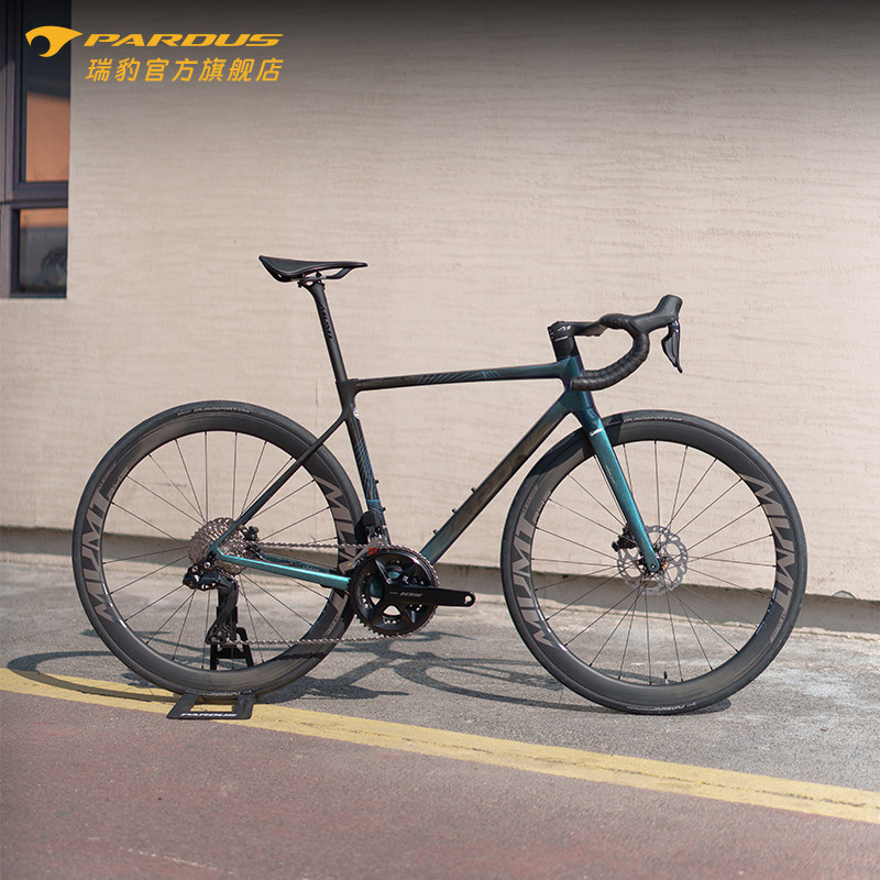 瑞豹22款ROBIN EVO DISC-105 Di2电变碳纤维轻量化公路车自行车