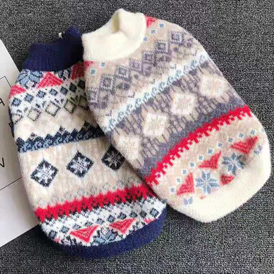 宠物毛衣黄金貂狗衣服冬季保暖