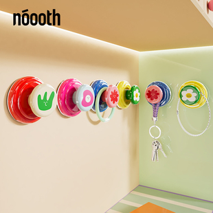 诺室吸盘挂钩强力粘胶粘钩免打孔承重门后墙上挂钥匙衣帽厨房浴室