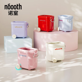 诺室趣轮丢丢车垃圾桶家用新款儿童房卧室厨房卫生间可移动客厅筒