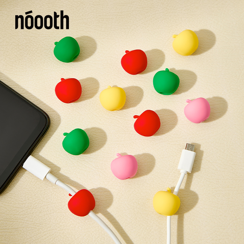 苹果硅胶理线器数据线固定器