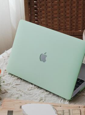 薄荷绿苹果电脑保护套适用于MacBookProM414寸16寸 2024 MacBookM1Pro13MacBookM2Air13寸Air15寸独特电脑壳