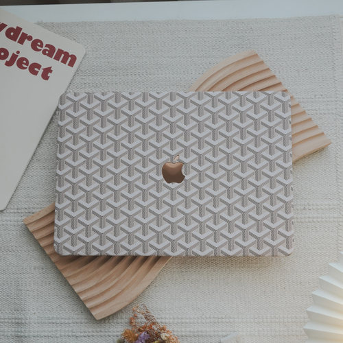 托特纹奶茶款2024新款苹果电脑保护套适用于macbookprom113保护壳笔记本air15macm2air13macbookpro16寸外壳