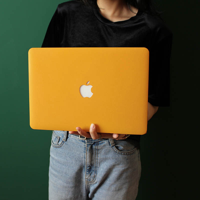 愛馬暖心黃保护壳macbook电脑壳