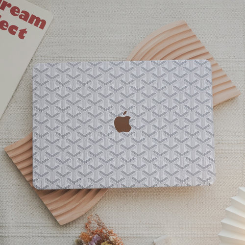 托特纹纯白款2024新款苹果电脑保护套适用于macbookprom113保护壳笔记本air15macm2air13macbookpro16寸外壳