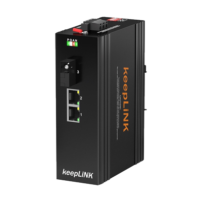 keepLiNK工业交换机单模双纤