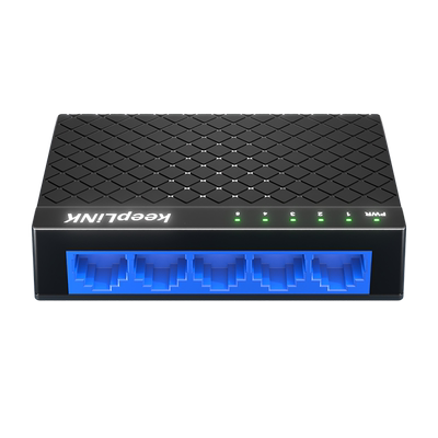 keepLiNK友联5口千兆交换机