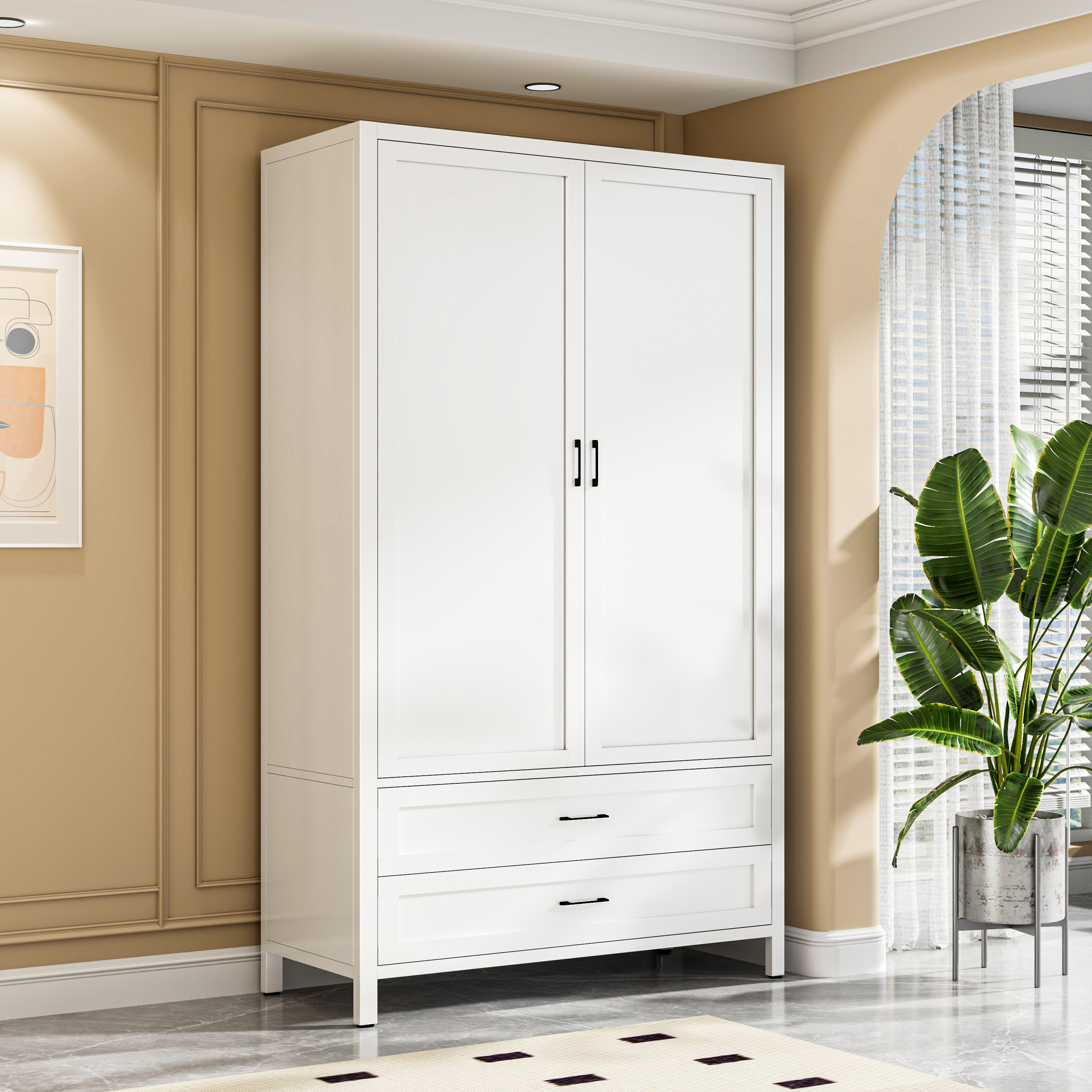 钢制衣柜卧室家用出租房防尘