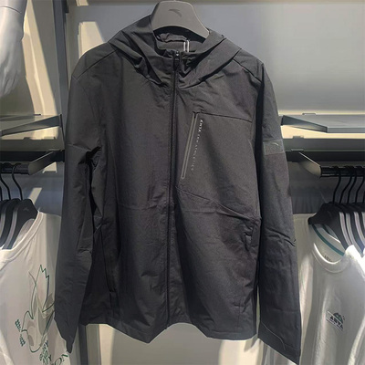 安踏梭织运动外套男款风衣秋季8保暖通勤夹克防风上衣152537605N