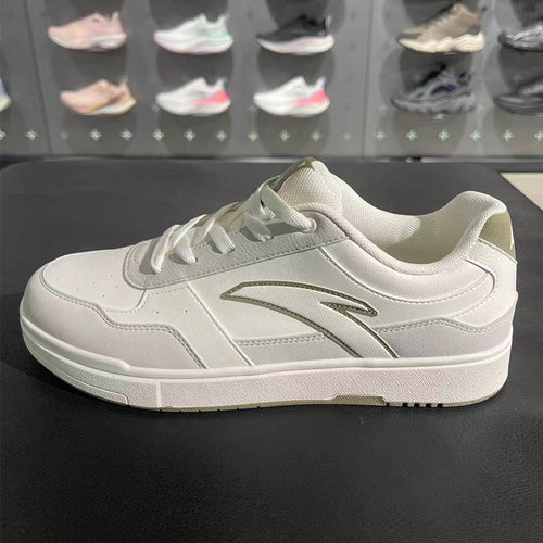 安踏板鞋男鞋百川经典百搭2026春夏新款6小白鞋运动鞋子112628015