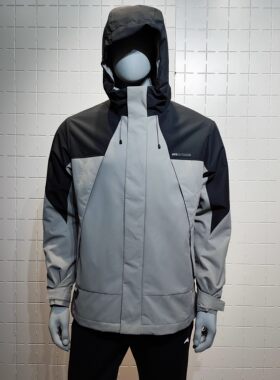 安踏冲锋衣两件套男加绒梭织外套防泼水1冬季保暖运动服152546605