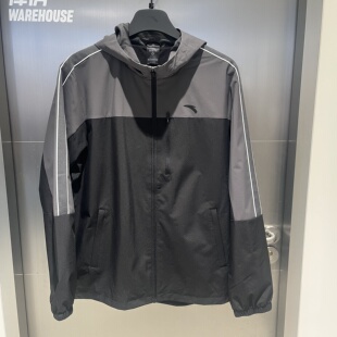 安踏无氟防泼水运动外套男风衣26新款 跑步7训练梭织上衣152617624