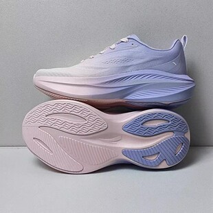 安踏叶子跑步鞋女轻质厚底增高有氧7慢跑运动鞋女款正品122615536