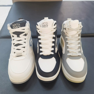 男加绒板鞋 正品 高帮冬季 9休闲运动鞋 112548971 新款 安踏982大棉鞋