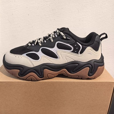 安踏流萤pro老爹鞋男冬季新款5厚底复古休闲运动鞋正品112618853