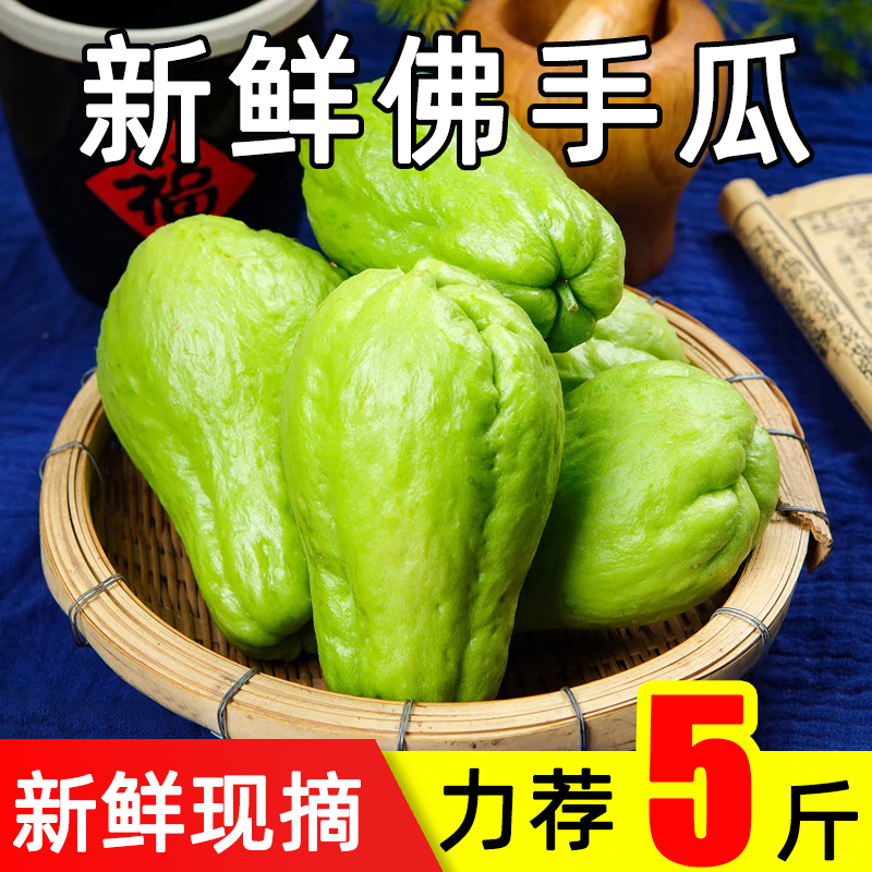 佛手瓜新鲜现摘贵州合掌丰收