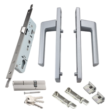 丝吉利娅断桥铝平开门锁体锁芯 单点锁多点锁 锁具KFV 9235门把手