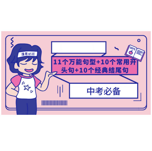脑洞英语课堂 2026新中考英语写作万能开头句型+经典句型