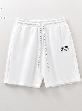 保罗彼得2025年春夏新款女士休闲短裤专柜松紧腰运动裤BWEA62650