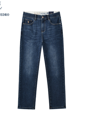 保罗彼得205年秋季新款男牛仔裤休闲百搭气质水洗长裤PJECN00050