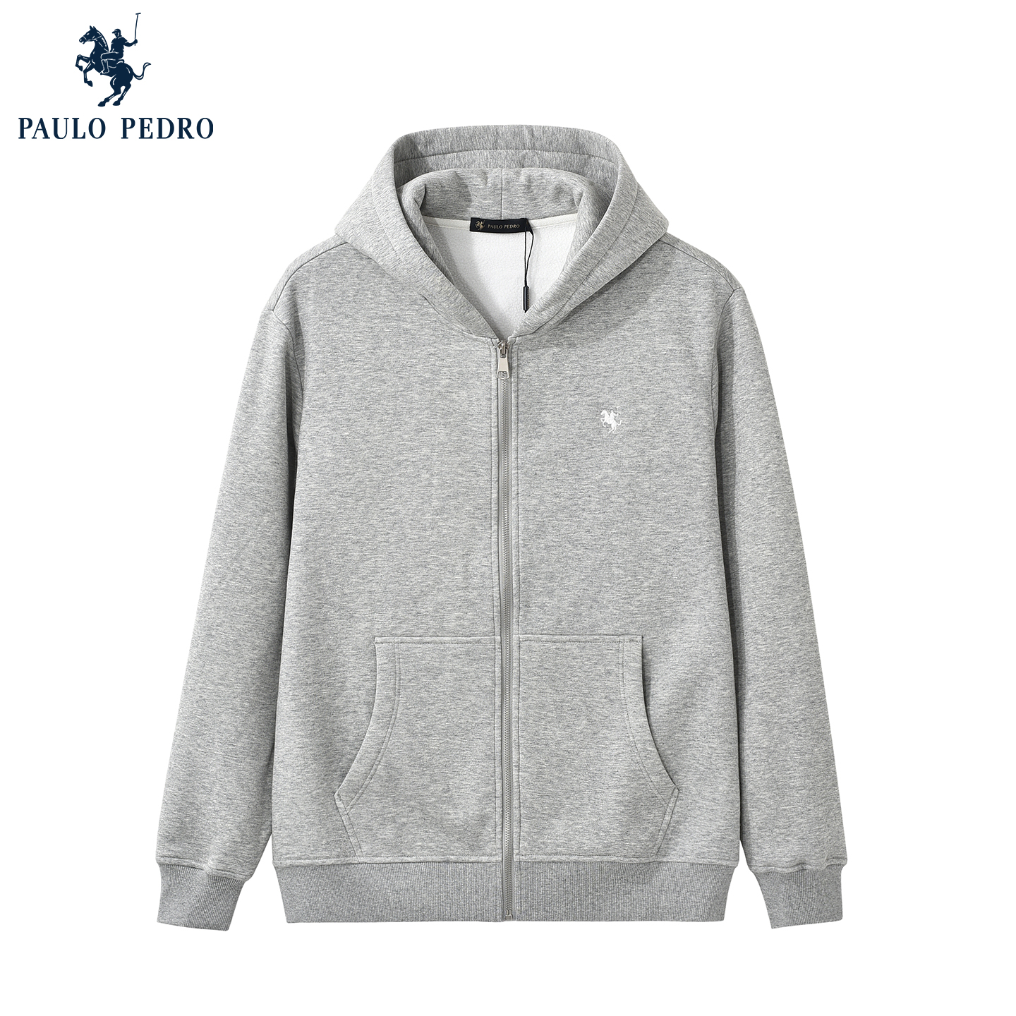 保罗彼得2025秋新品男装短外套卫衣连帽休闲宽松上衣TBECD00041