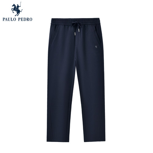 [加绒]保罗彼得2025秋冬男新款厚款保暖休闲抽绳长裤子KCECK00070