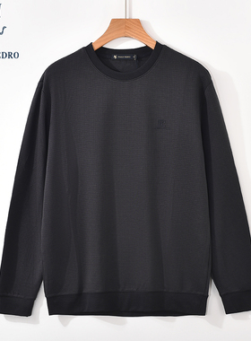 保罗彼得春秋季新款男士休闲长袖时尚卫衣宽松圆领上衣TBDC49300