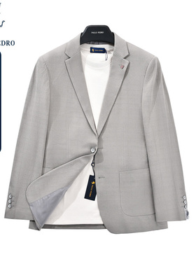 保罗彼得春秋新款男士休闲时尚西装外套专柜同款西服FCDA20290