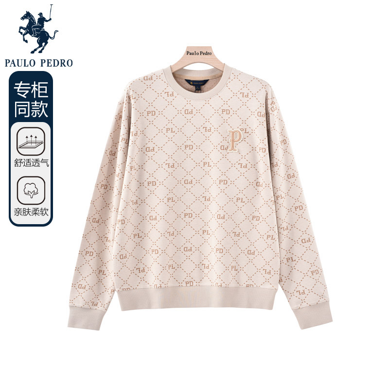 保罗彼得常规宽松复古卫衣