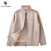 男毛衣加绒厚保暖外套开衫 保罗彼得2025秋冬新款 针织衫 MJDD49001