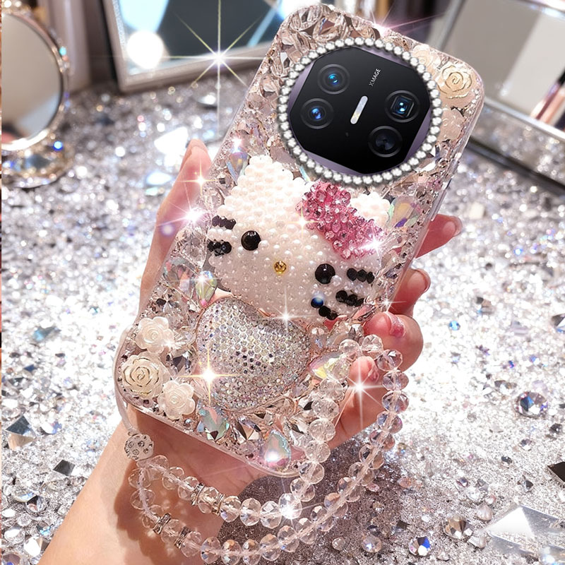 高端奢华镶钻手机壳，不掉钻，不发黄