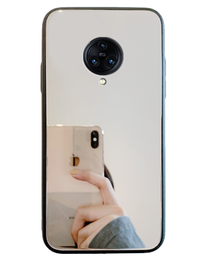 补妆镜子玻璃全镜面适用vivoNEX3S手机壳nex3新款5g曲面屏nexa后置nexs旗舰版x7plus女款z3硬z1/z1i外壳vovo
