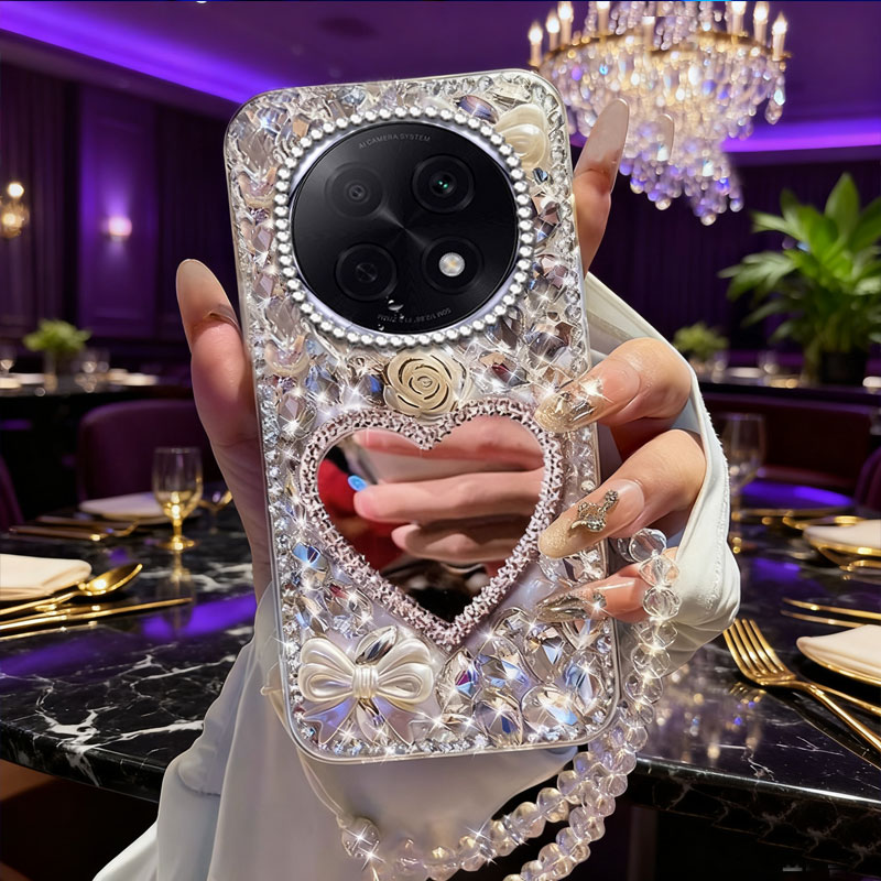 高端奢华镶钻手机壳，不掉钻，不发黄