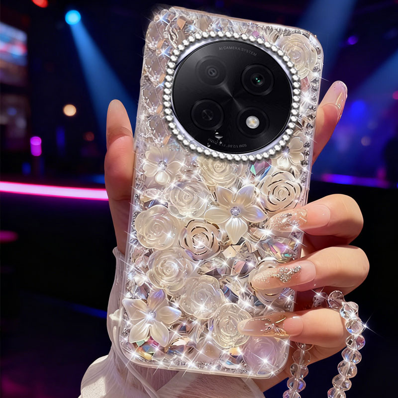 高端奢华镶钻手机壳，不掉钻，不发黄