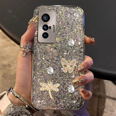 直边电镀爆闪适用VIVOX70手机壳全包vivoY300PRO新款S17PRO防摔Y100奢华S16女款X602025年S15外壳X80本命年