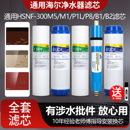 1509适配海尔施特劳斯净水器滤芯HSNF-300M5/M1/P1L/P8/B1/B2