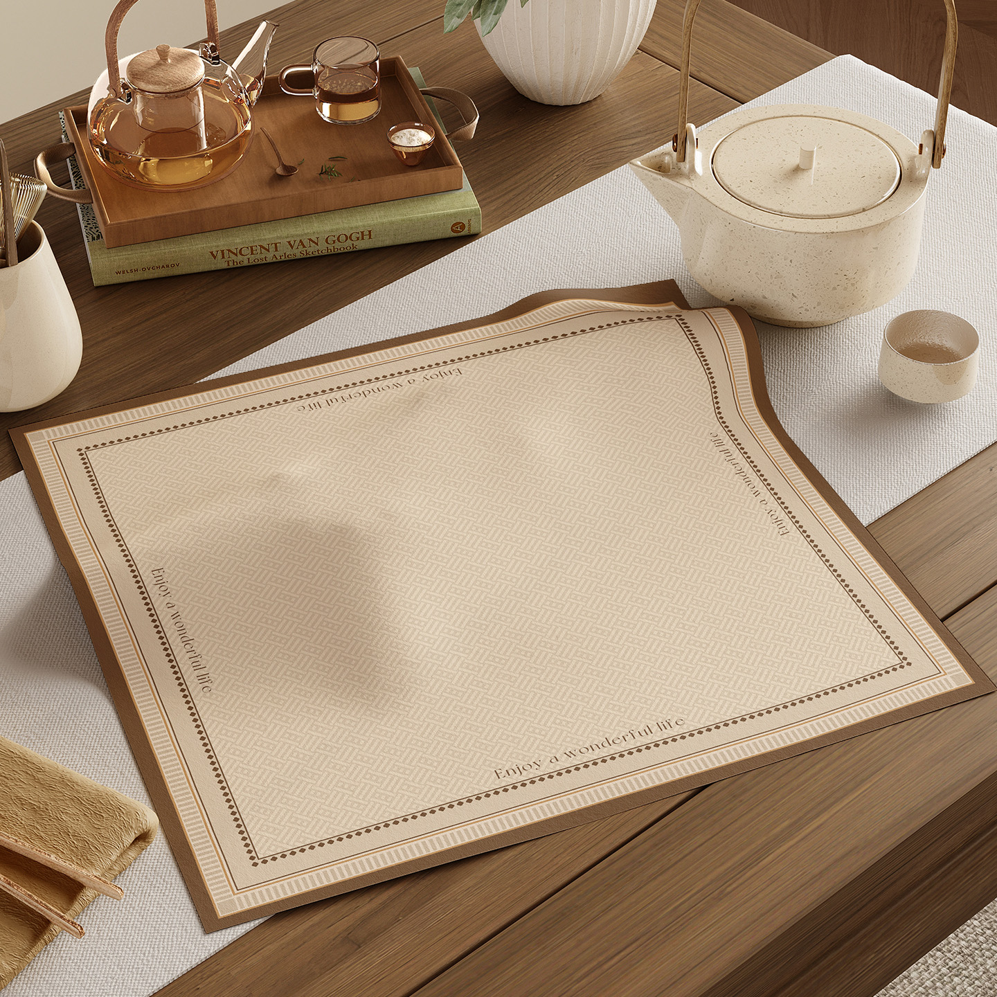 茶盘盖巾简约装饰万能盖巾