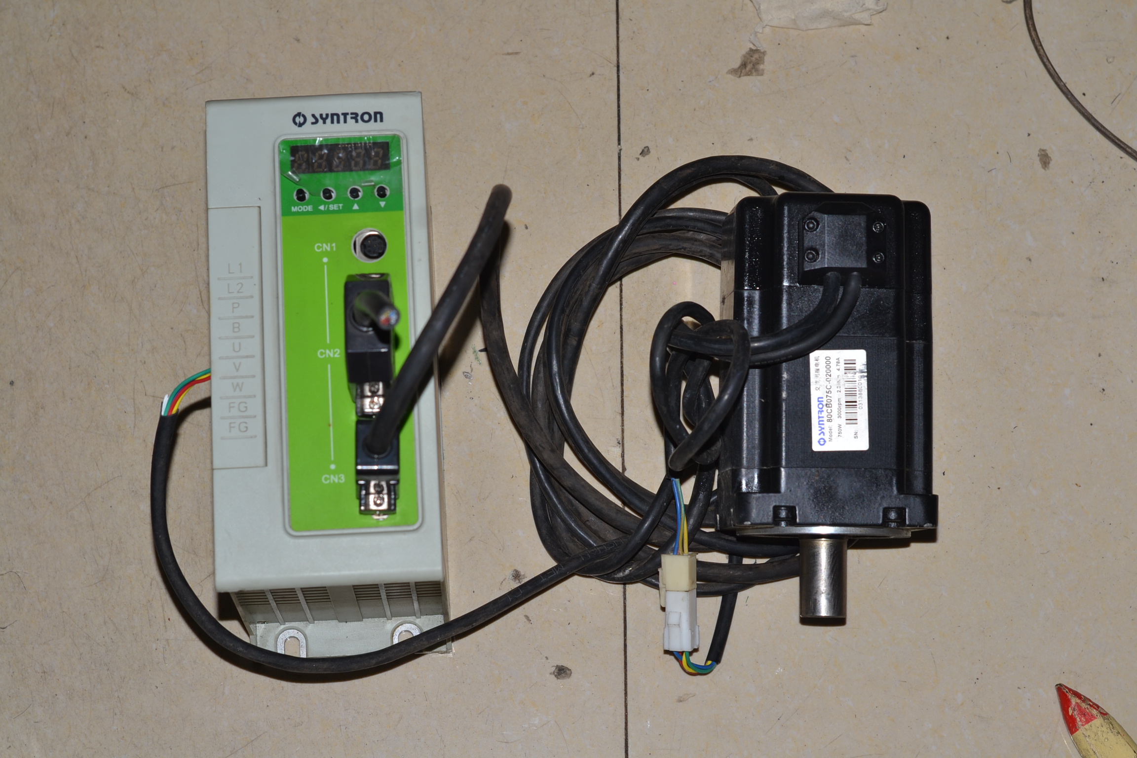 MS0075E 80CB075C-020000 750W伺服电机驱动器维修。。。。。