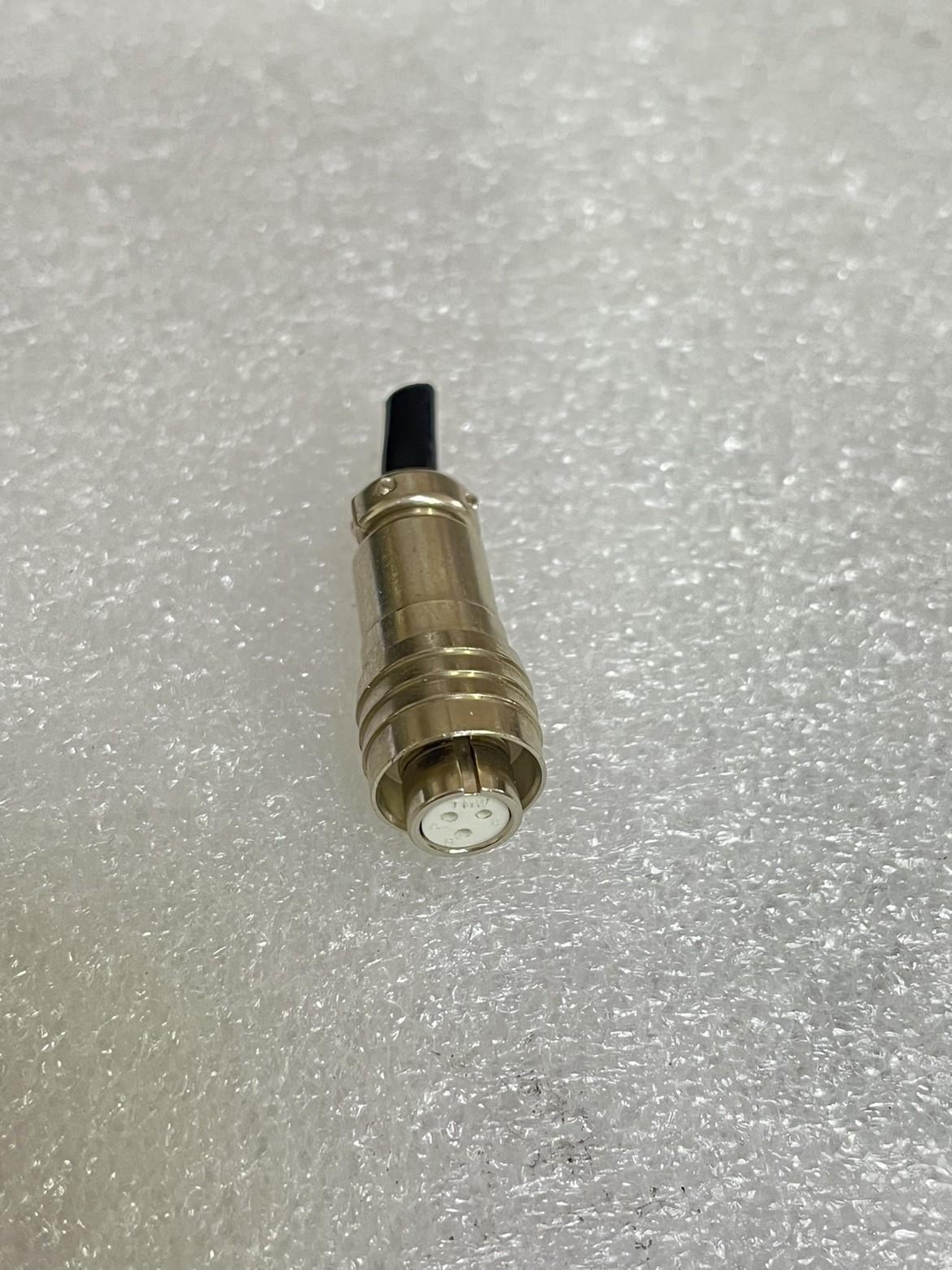 拆机 二手 TMW多治见 PRC05P3M PRC05P3F 3芯 镀金 插头 连接器议