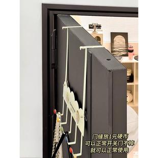 门后挂钩免打孔挂衣架高颜值可调节加长卧室入户门上挂衣钩子神器
