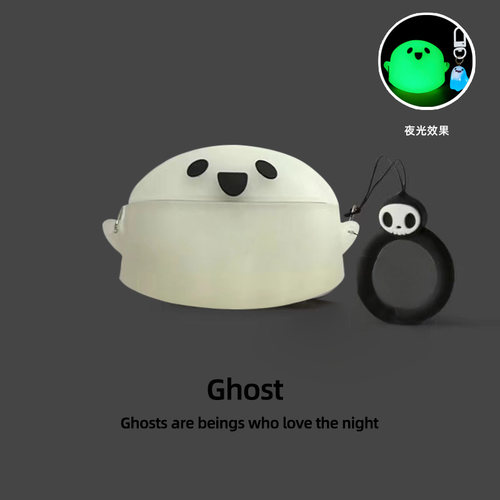 适用QCY MeloBuds Pro保护套melobudspro全能舱蓝牙耳机保护壳硅胶充电全包防摔一体可爱卡通耳机壳个性创意